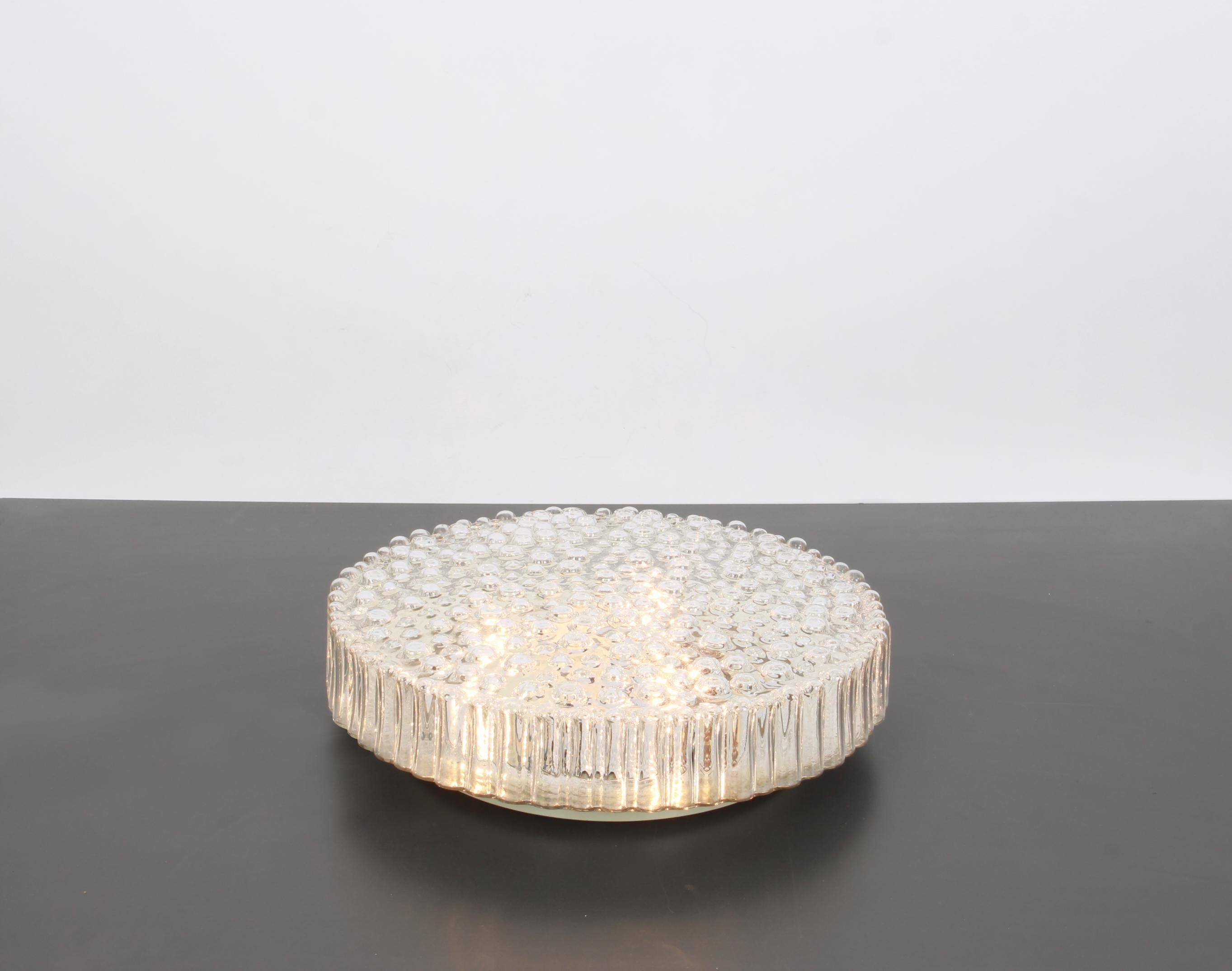 Glass bubble ceiling light by Staff, Germany, 1970s