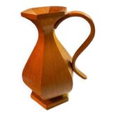 Vase hexagonal en bois
