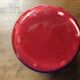 Vintage red vase