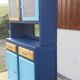 Buffet Mado narrow blue and caning