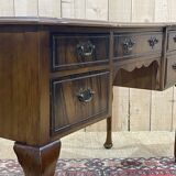 English chippendale desk in walnut from the 1950s