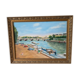 Oil on canvas