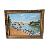 Oil on canvas