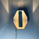 Geometric Sculptural Wall Lamp In White By Dijkstra Lampen, The Netherlands, 1980S