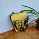 Vintage yellow formica wall storage