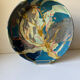 Vintage Danish Ceramic Art Studio Decorative Bowl signed