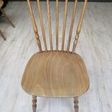 Suite of 8 chairs bistro model Tacoma Baumann