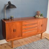 Restored teak 1960s Lebus sideboard