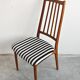Ensemble de 4 chaises Mid-Century Modern en teck massif 1960