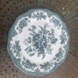 Pie dish, asiatic pheasants Enoch Wedgwood, antique bird decor