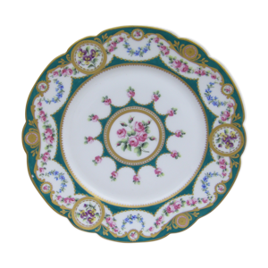 Assiette en porcelaine de Samson