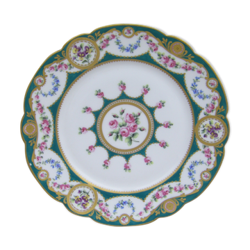 Assiette en porcelaine de Samson à Paris