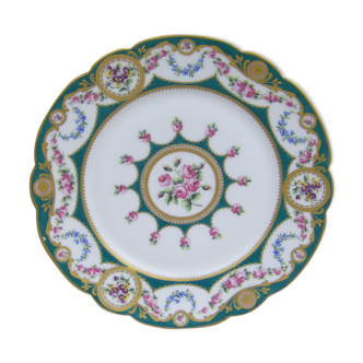 Porcelain plate from Samson in Paris