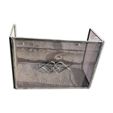 Old firewall 3 shutters in black metal