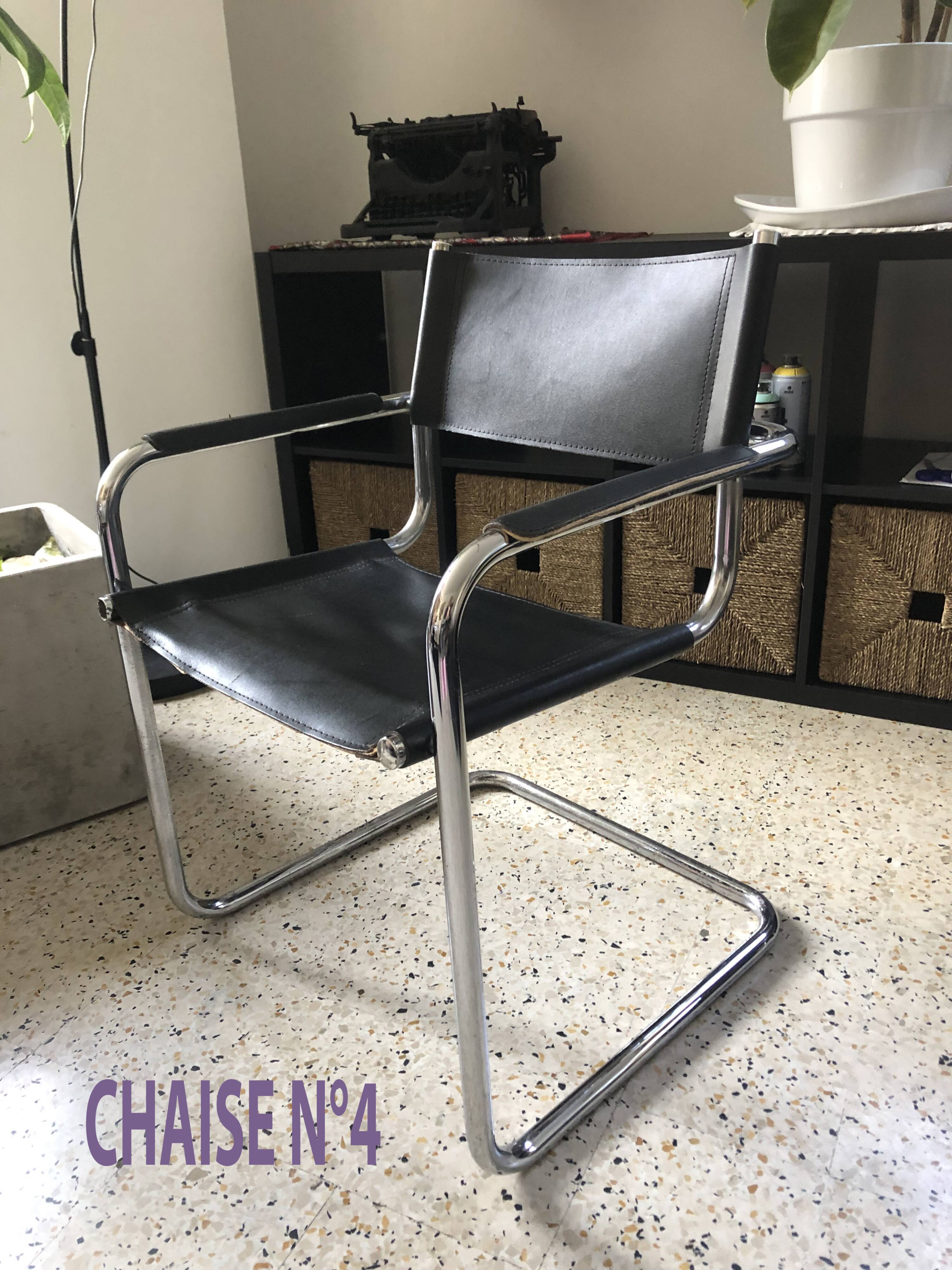 Set of 6 armchairs