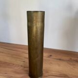 Vintage shell casing vase