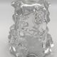 Vase en cristal à décor de picots en relief 1,8 kg