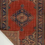 Anatolian handmade vintage rug 230 cm x 150 cm