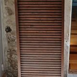 Vintage Filing Cabinet / Roll-Top Cabinet Circa 1940 – Oak Veneer