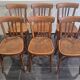 Set of 6 vintage Fischel bistro chairs, 1970s
