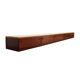 Low mahogany furniture, Danish design, 1970s, made in Denmark.