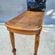 Louis XVI style piano bench in wood and cane