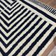Handmade pure wool rug, size 1.4/2.6 m.