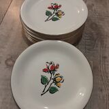 Set of 12 dessert plates Bagatelle