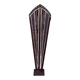 Art deco Cooper brass floor lamp