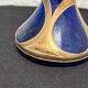 Théodore Legras - Art Nouveau Blue Gilded and Enameled Vase