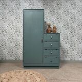 Asymmetrical Art Deco wardrobe