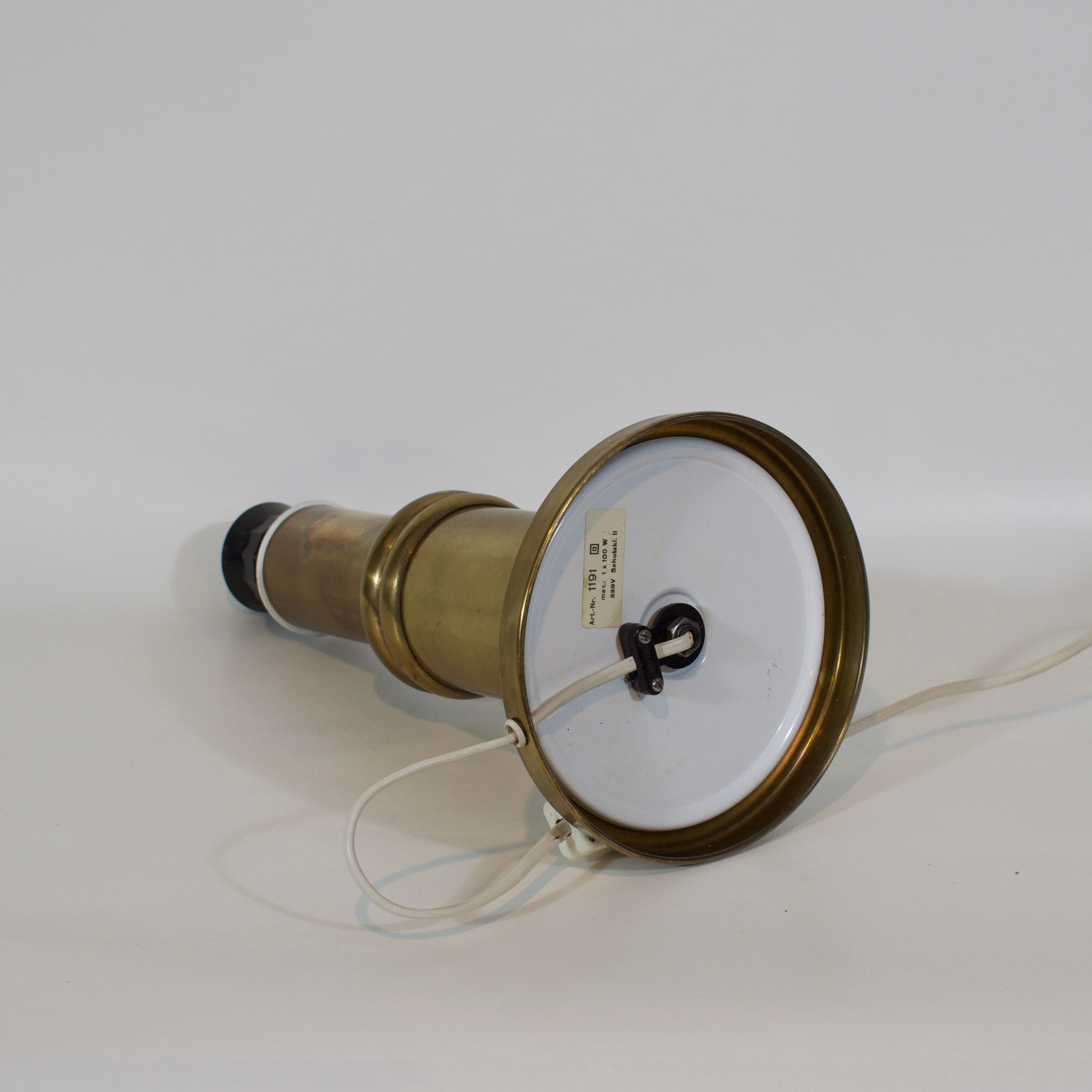 Vintage brass table lamp