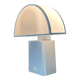 Applique Guzzini "Olympe", métal laqué blanc, Italie 1970