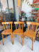Set of 3 vintage Luterma bistro chairs
