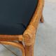 Chaise en bambou Roche Bobois 80's