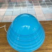 Lampe - Barbini - Murano bleu - années 70