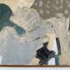 Vintage Abstract Oil on canvas by Carl Gustaf Skoglund Swedish, 1965