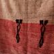 Moroccan carpet boujaad, black and faded pink