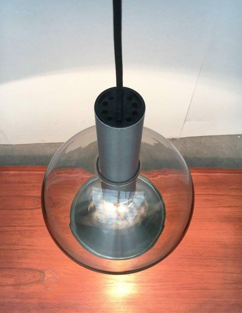 Suspension globe en verre allemand milieu du siècle, des années 1960