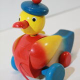 Duck on wheels