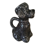 Zoomorphic ceramic water pot canishe dog