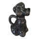 Pichet zoomorphe en céramique grise