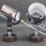 1970s Stanislav Indra Pair Of Wall lamps by Combi Lux, Czechoslovakia