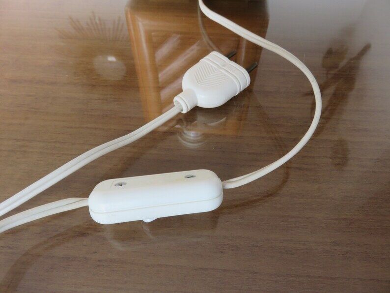 Bamboo lamp 70s 80s