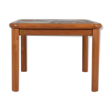 Coffee table with ceramic work by Tue Poulsen for Haslev Møbelsnedkeri, 1960s