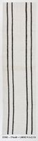 2x9 Vintage Striped Runner Rug, 68x276Cm