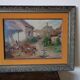 Oil painting on canvas Edmond Van Coppenolle (1846-1914) Landscape
