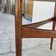 1960s Scandinavian tripod coffee table in teak