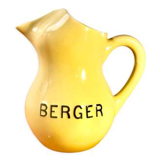 Beautiful yellow ceramic Shepherd pitcher