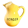 Pichet Berger en céramique jaune